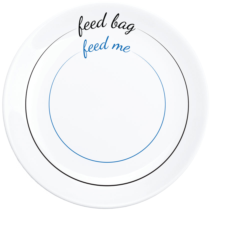 "Feed Bag" Appetizer Plate