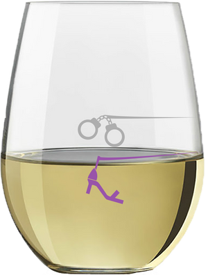 Stemless Wine Glass | Girl's Night Out / Bail Me Out