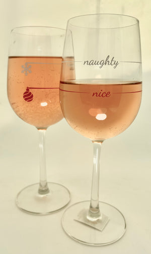 Stem Wine Glass | Nice / Naughty