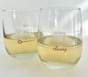 unique wine glasses
