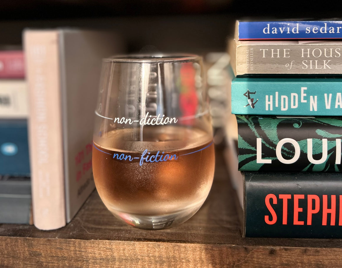 Stemless Wine Glass | Non-Fiction / Non-Diction