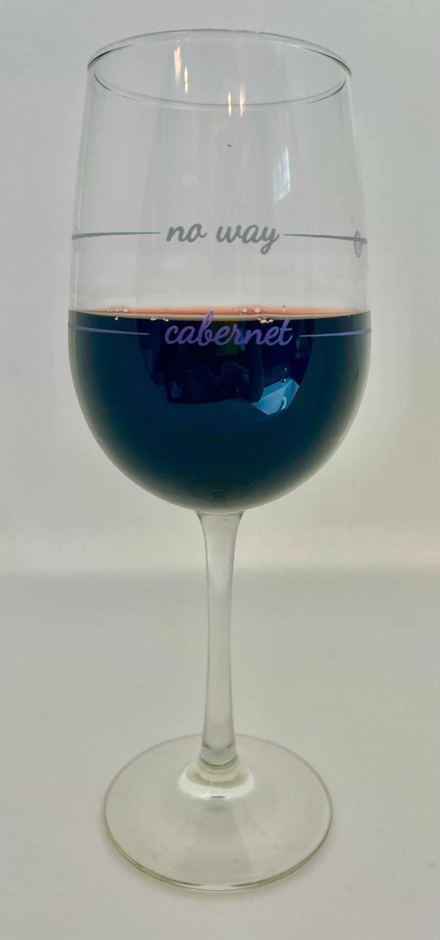Stem Red Wine Glass | Cabernet / No Way