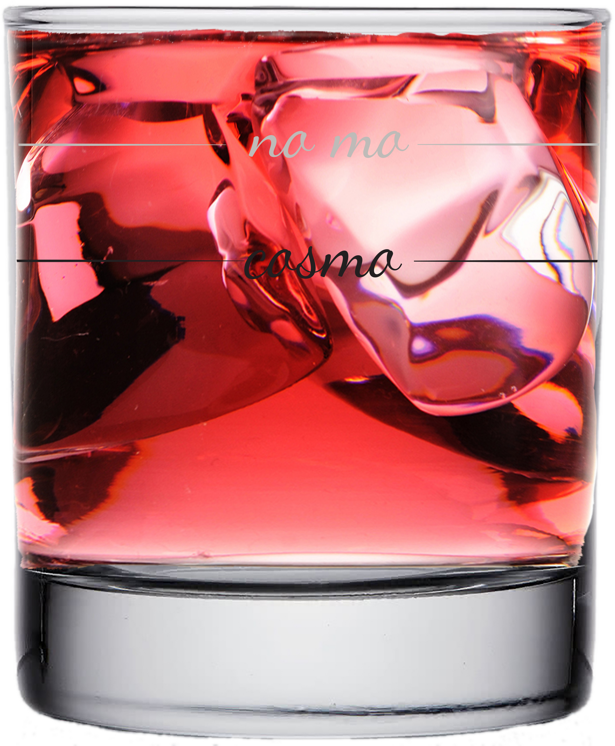 Cosmo Tumbler Glass|Gift Ideas for Women|Unique Drink Glasses