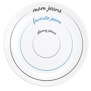"Mom Jeans" Dinner Plate