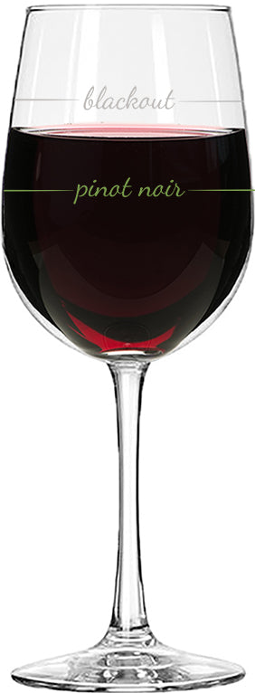 Stem Red Wine Glass | Pinot Noir / Blackout