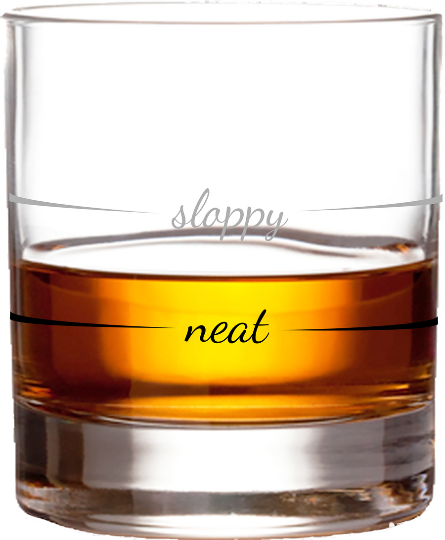 Whiskey Bourbon Glass | Neat / Sloppy