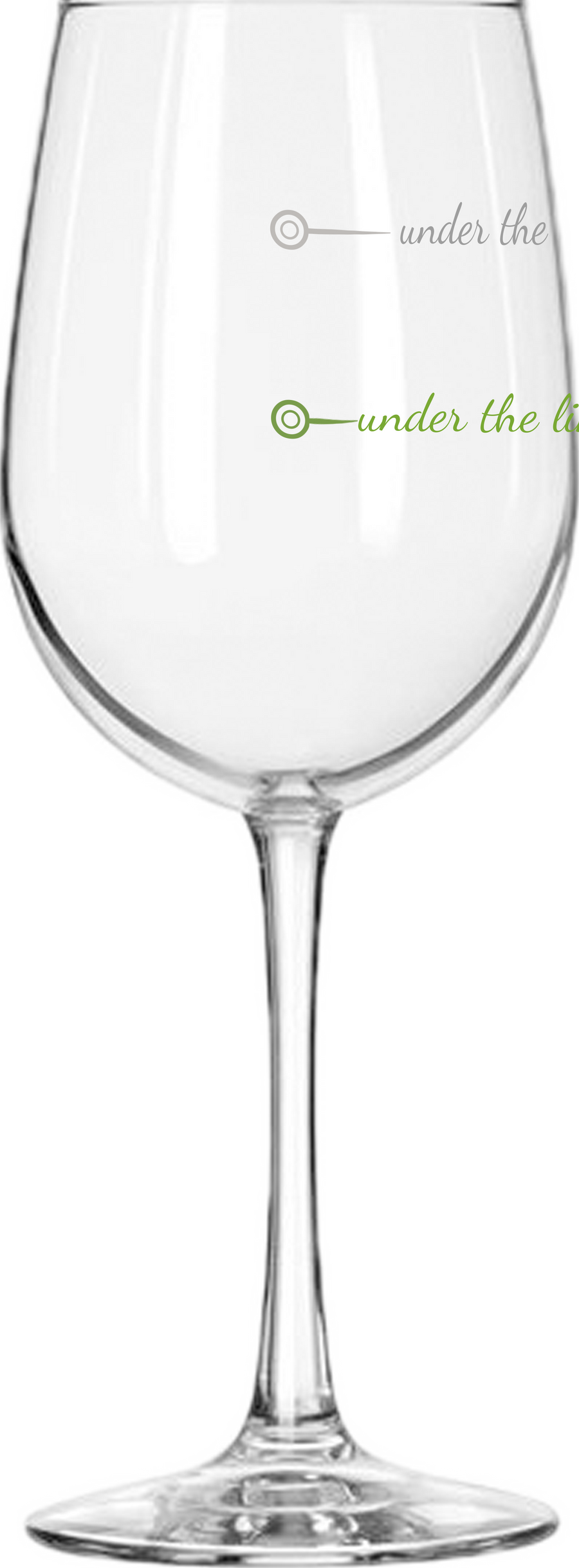 Tall Wine Glass 18.5oz - White or Red